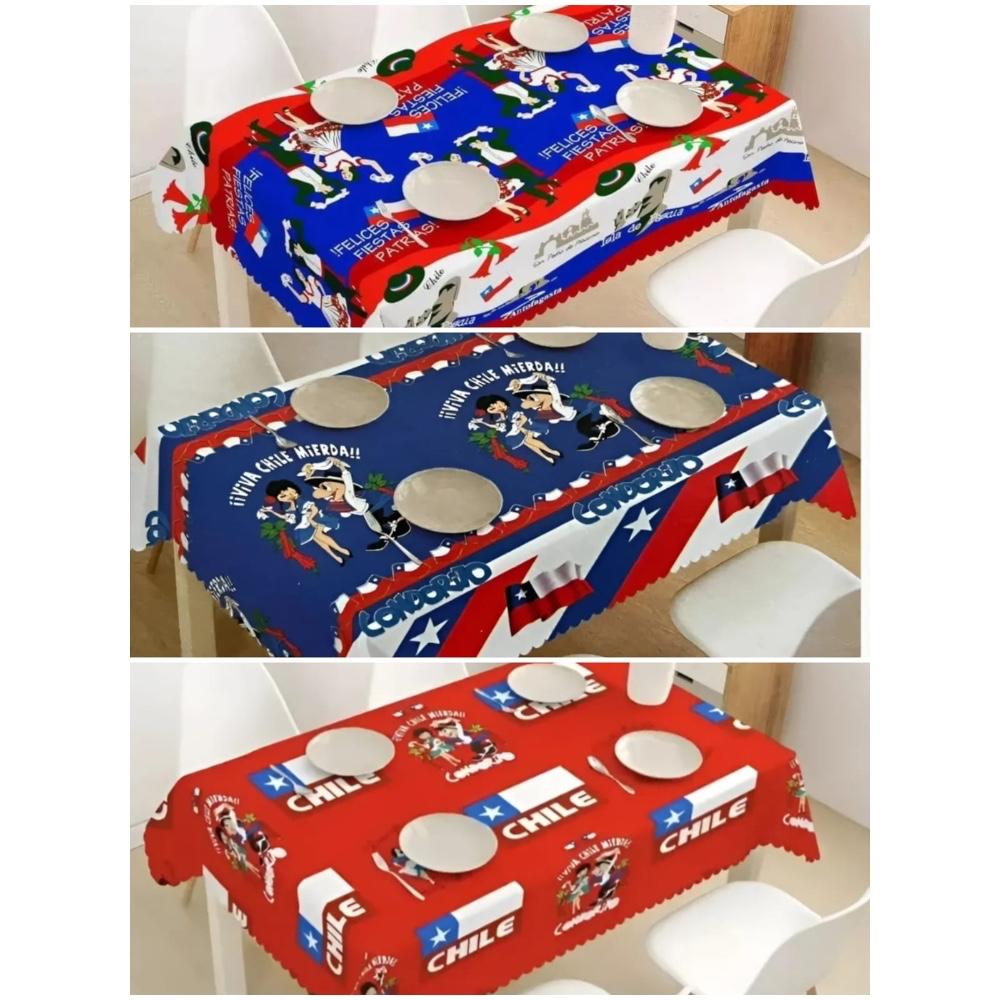 Mantel Dieciochero – Dale vida a tu mesa en estas Fiestas Patrias 🇨🇱