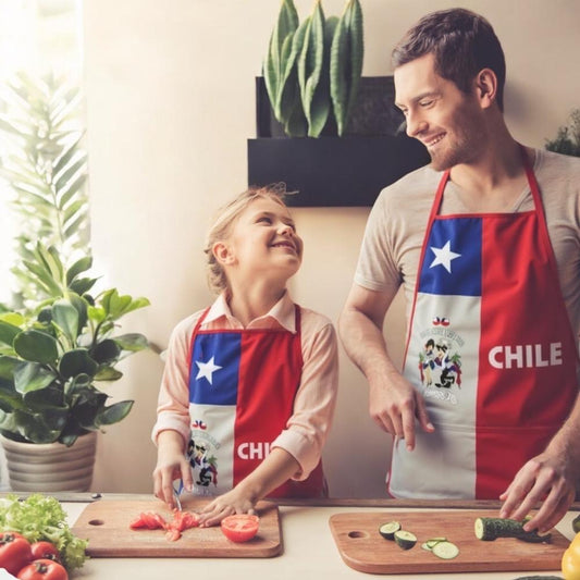 Delantal de Cocina Patriótico – Fiestas Patrias y Eventos