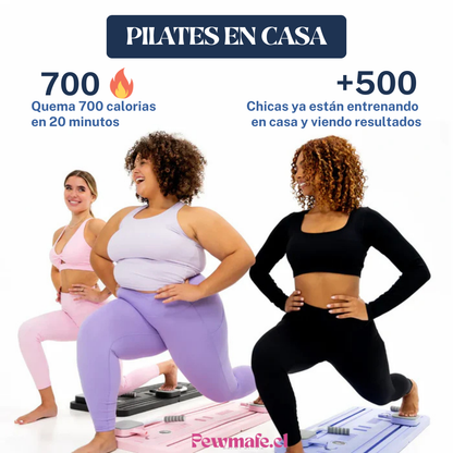Tabla de Pilates, Entrena todo tu cuerpo en casa