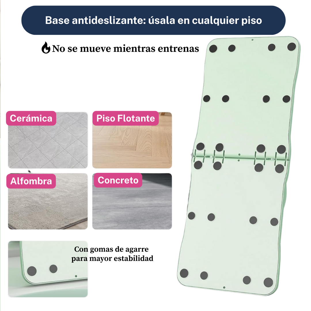 Tabla de Pilates, Entrena todo tu cuerpo en casa